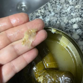 Tada Yaprak Sarmadan Çıkan Yabancı Maddeyle Yaşadığım Hayal Kırıklığı