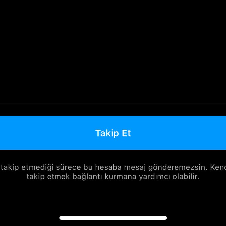 Instagram İşletme Hesabıma Takip Etmeden Mesaj Gönderilemiyor!