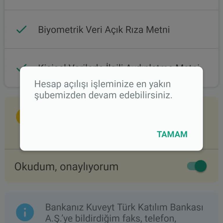 Kuveyt Türk Mobil Başvuruda Şube Zorunluluğu Mağduriyeti