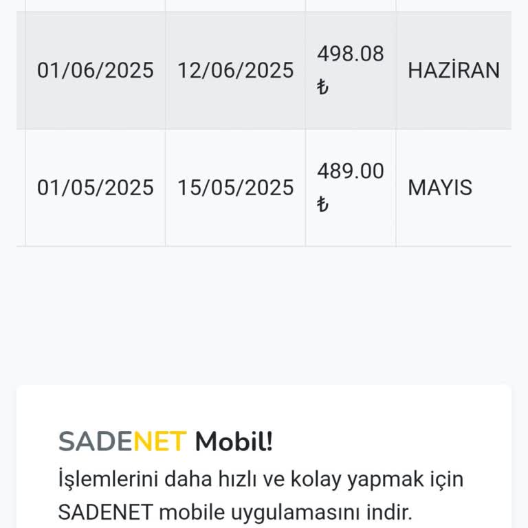 Sadenet'te Fatura İptali Ve Haksız Tahsilat Sorunu Yaşıyorum