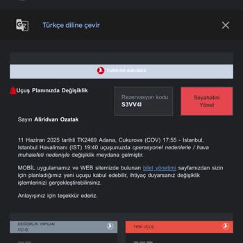 THY’de Sürekli Rötar Ve İptal Nedeniyle Yaşanan Büyük Mağduriyet