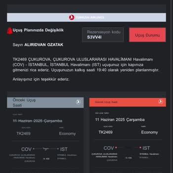 THY’de Sürekli Rötar Ve İptal Nedeniyle Yaşanan Büyük Mağduriyet