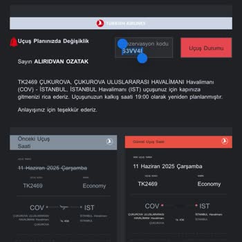 THY’de Sürekli Rötar Ve İptal Nedeniyle Yaşanan Büyük Mağduriyet