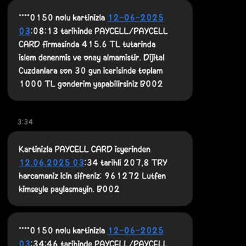 Sürekli Hata Veren Sanal Kart İşlemi Ve Yanıtsız Destek