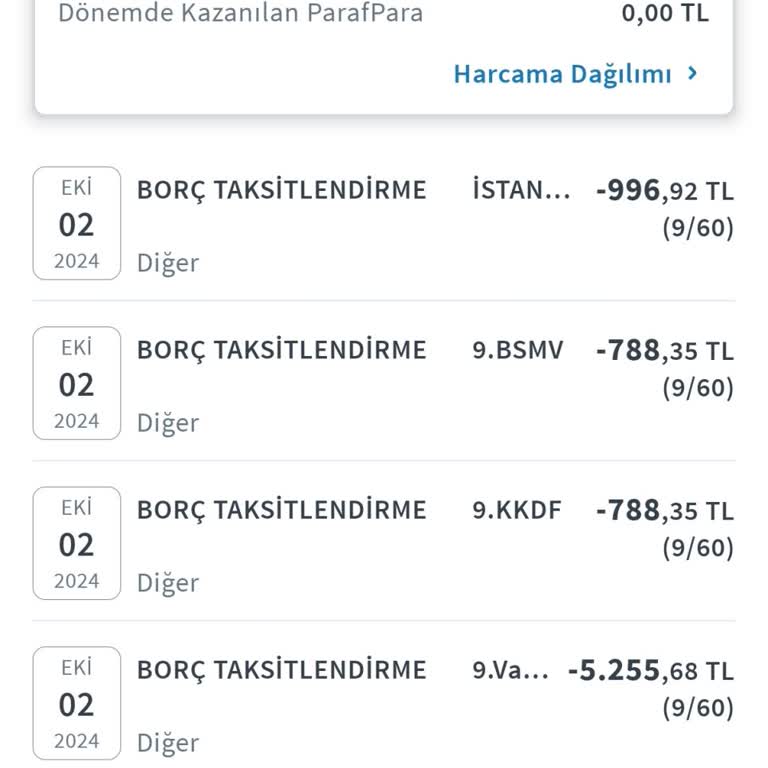 Fazla Yatırılan Kredi Kartı Ödemesinin İadesi Yapılmıyor