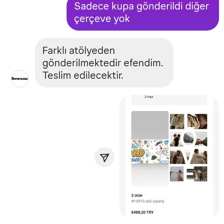 Siparişim Eksik Teslim Edildi Ve İletişim Kurulamıyor