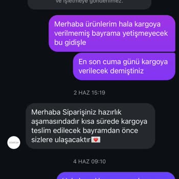 Sipariş Verilen Elbiseler Bayrama Yetişmedi, Ürünler Hala Gönderilmedi