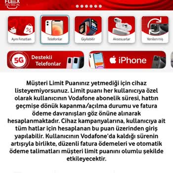 Vodafone Cihaz Limit Puanı Sorunu Ve Müşteri Memnuniyetsizliği