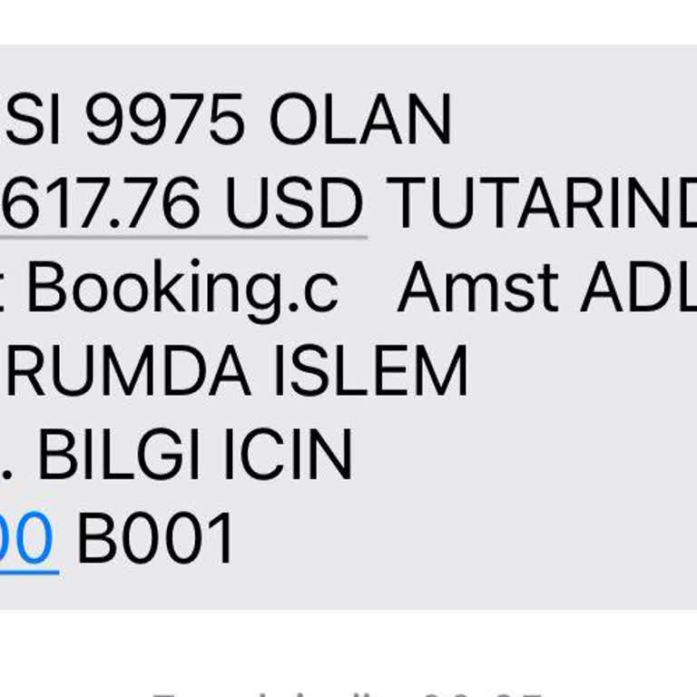 Bilgim Dışında Kartımdan Yüklü Harcama Ve Banka Güvenlik Açığı