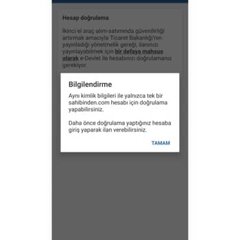 Telefon Değişikliği Sonrası Sahibinden.com Hesabına Giriş Yapamıyorum