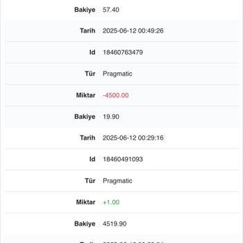 Hesabımdaki Bakiyenin Sebepsizce Azaltılması Ve Kayıp Bonus Sorunu