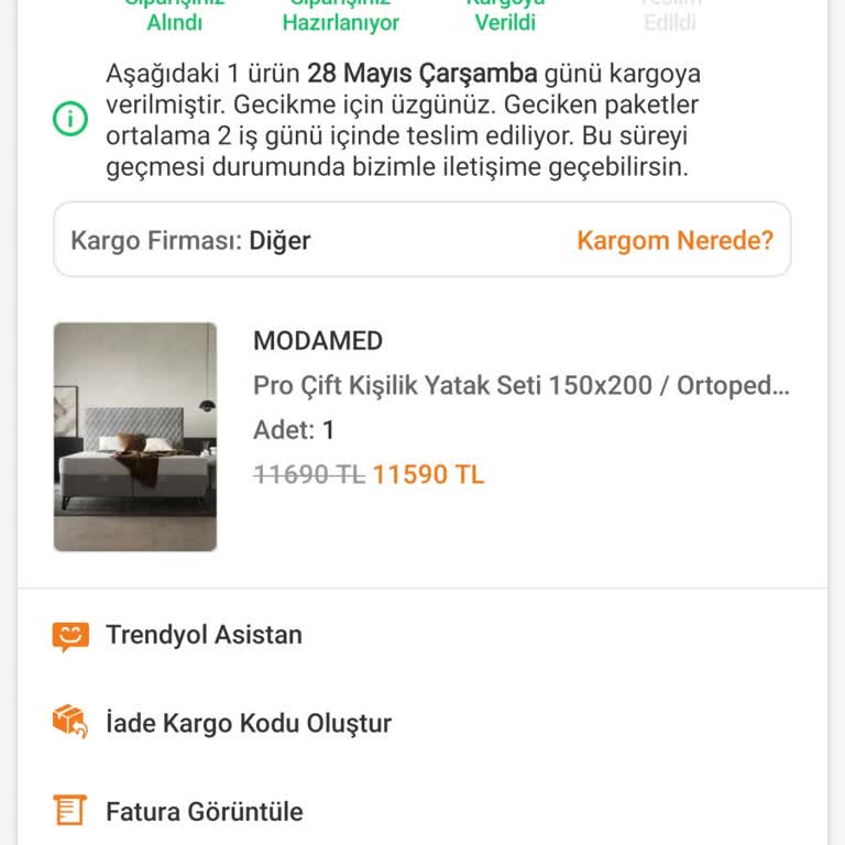 Teslimat Gecikmesi Ve Trendyol Destek Ekibinin İlgisizliği