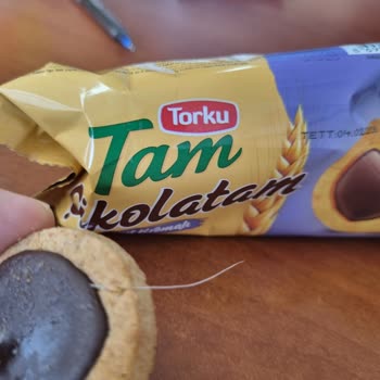 Torku Bisküvide Yabancı Cisim Buldum Sağlığımız Tehlikede