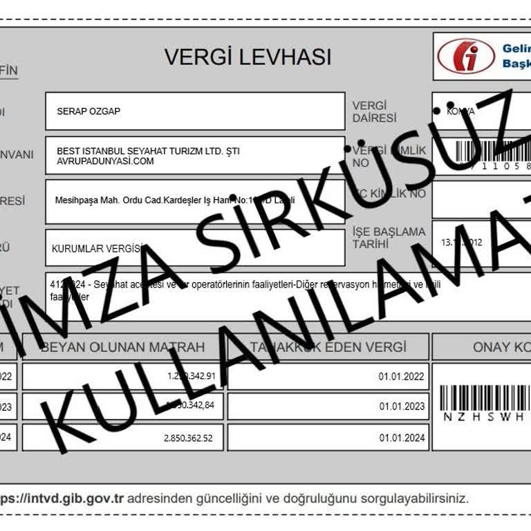 TURSAB Belgeli Tur Firmasına Ödeme Yaptık Ulaşamıyoruz