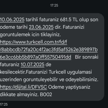 Faturama Bilgim Dışında 5664 Hasar Sorgulama Ücreti Yansıtıldı
