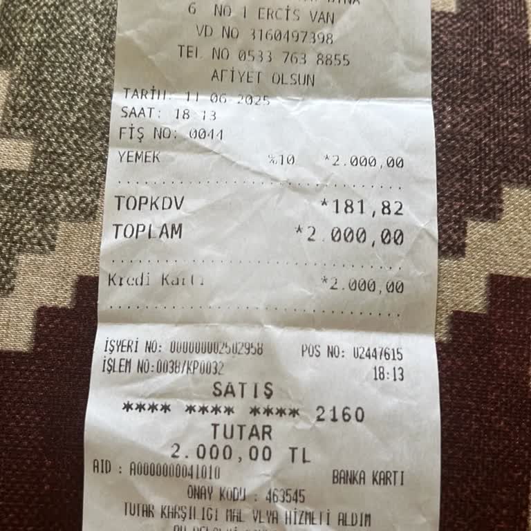 Nizam Ustanın Yeri Fazla Ücret Alımı