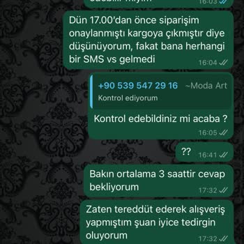 Sipariş Sonrası İletişim Kesildi, Ürünler Gönderilmedi