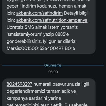 Vodafone Akbank Kampanyasında Hepsiburada Kodu Verilmedi