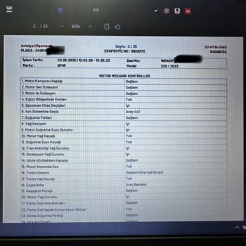 Ekspertiz Sonrası Ortaya Çıkan Araç Arızası Ve Sorumluluk Reddi