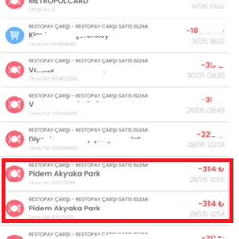 Metropolcard Başarısız Ödeme İşleminde Para Çekildi İade Ve Çözüm İçin Muhatap Bulunamıyor