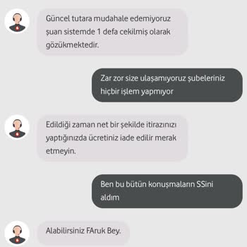 Vodafone Premium Yanımda Üyeliğinde Fazladan Ücret Tahsilatı Ve İletişim Sorunu