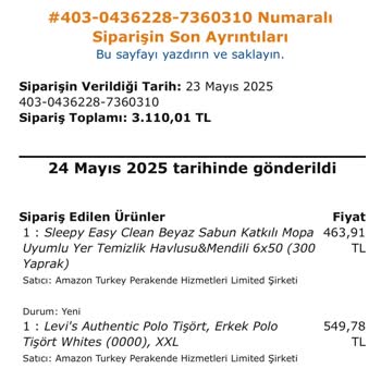 Amazon Siparişim 20 Gündür Teslim Edilmedi Müşteri Hizmetleri Çözüm Sunmuyor