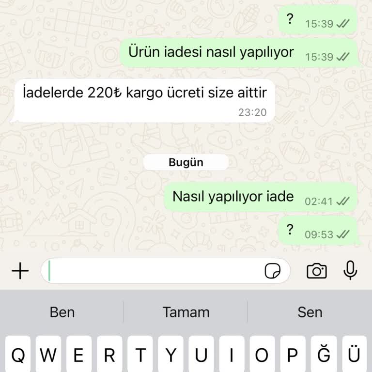 İade Sürecinde Yaşanan Belirsizlik Ve Yüksek İade Ücreti