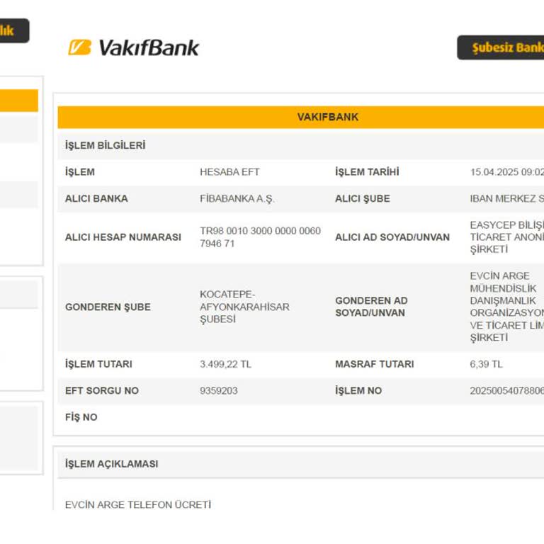 Yanlış IBAN’a Yapılan Ödeme Sonrası Param İade Edilmiyor!
