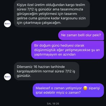 Sipariş İptali Talebime Yanıt Verilmedi, Müşteri Hizmetleri Ulaşılmıyor