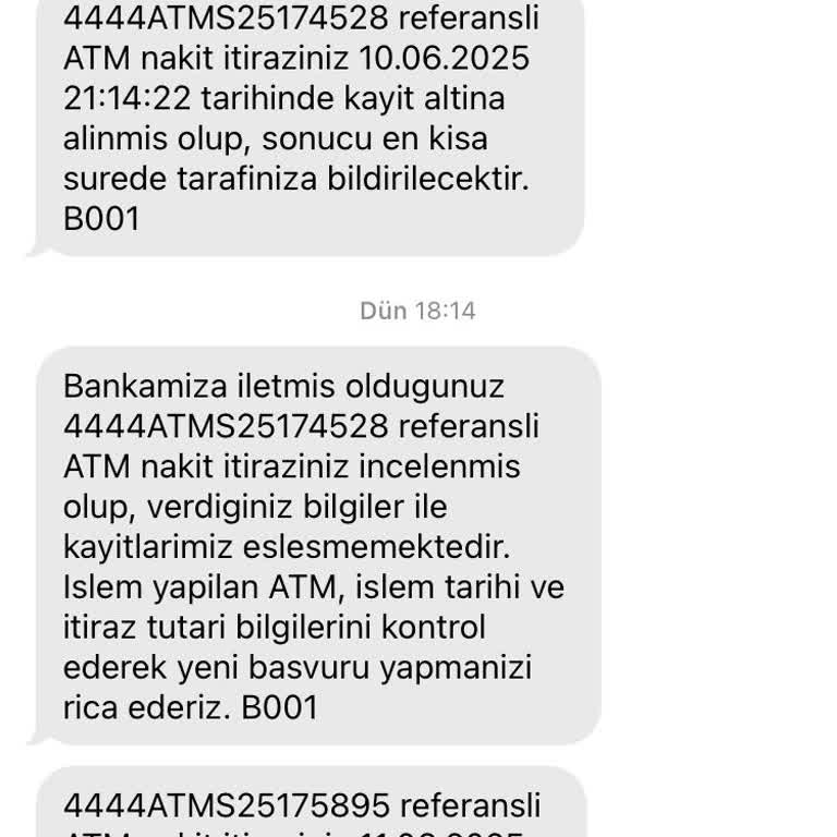 Bankamatikte Sıkışan Para Nedeniyle Mağduriyet Ve İtiraz Sürecinde Belirsizlik