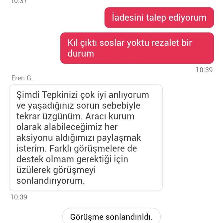 Müşteri Hizmetleri İlgisizliği Ve Çözüm Sunulmaması