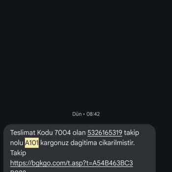 Teslim Edilmeyen Kargo Ve Yanıltıcı Teslimat Mesajı