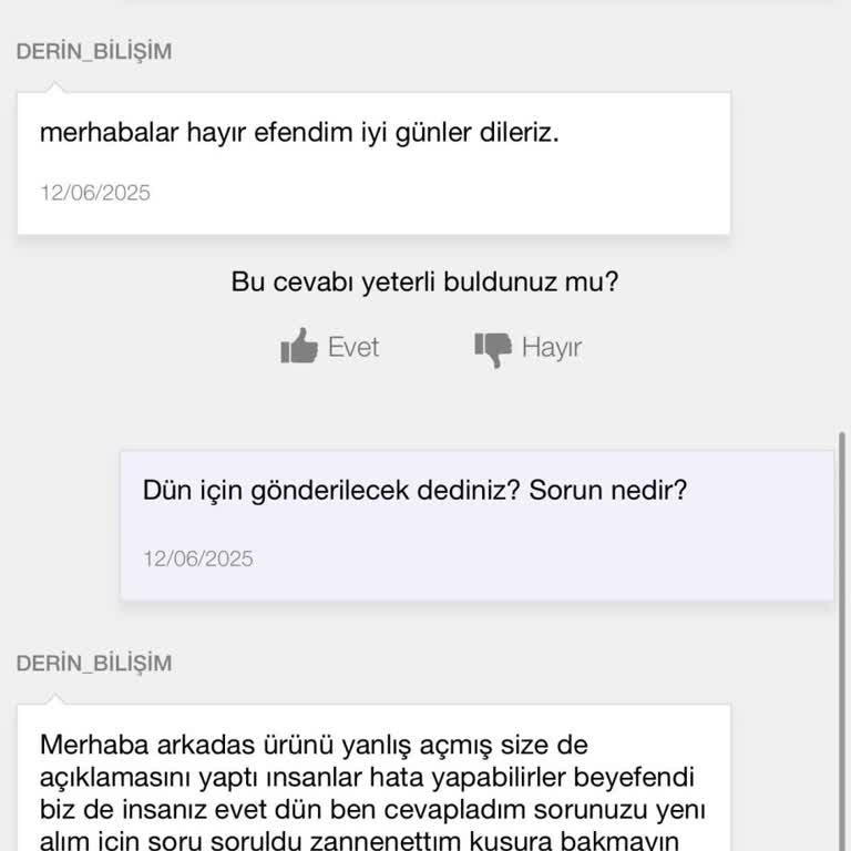 N11den Aldığım Bilgisayar Eksik Özellik Ve Gönderilmeyen Ürün Mağduriyeti