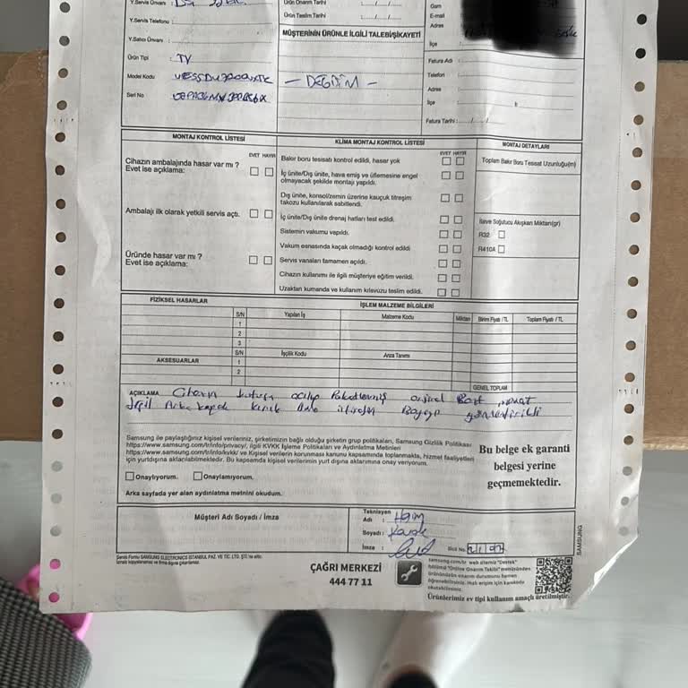 Aldığım Televizyon Hasarlı Çıktı Mağaza Ve Servis Çözüm Sunmuyor