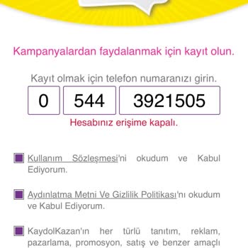 Kampanya Katılımında Blokaj Ve Haksızlık Yaşadım