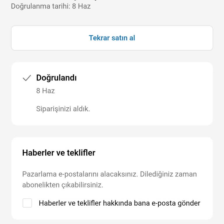 Siparişimle İlgili Bilgi Alamıyor Ve İletişime Geçemiyorum