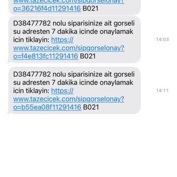 Onayım Olmadan Kalitesiz Çiçek Gönderildi, Para İadem Yapılmıyor
