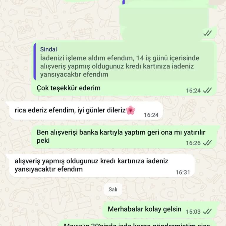 İade Edilen Ürünün Ücret İadesi 22 Gündür Yapılmadı, Mesajlara Dönüş Yok