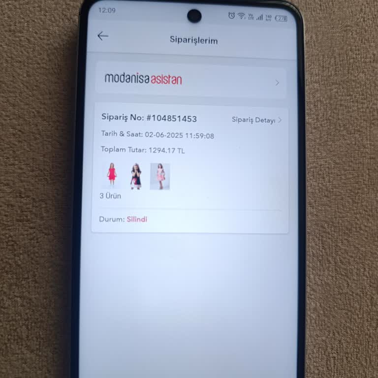 İptal Edilen Siparişin İadesi Yapılmıyor, Müşteri Hizmetleri Ulaşılmaz