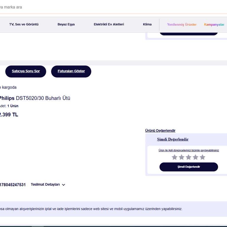İade Edilmeyen Ücret: Almadığım Ürünün Bedelini Ödüyorum