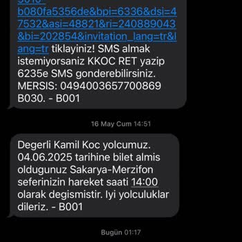 Bilet İptalinde İade Yerine Kupona Zorlandım Mağduriyetim Giderilmiyor