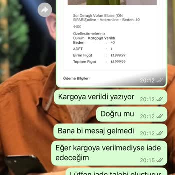 Siparişimin İadesi İçin Ulaşamıyorum Müşteri Hizmetleri Yok Gibi