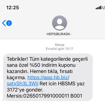 Hepsiburada'dan Gelen İndirim Kodunu Kullanamama Ve Destek Alamama Sorunu