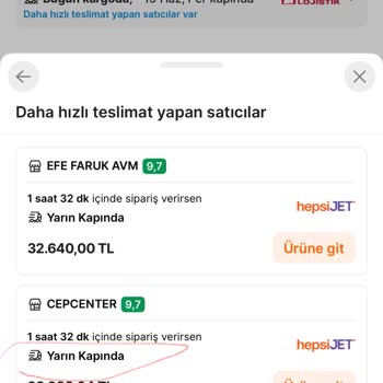 Yarın Kapında Denilen Ürün Bir Haftadır Teslim Edilmedi