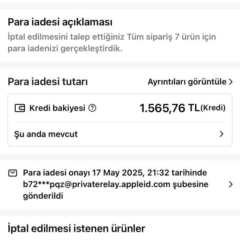 Temu'dan İptal Edilen Siparişin İadesi Bir Ayı Geçti, Çözüm Bekliyorum