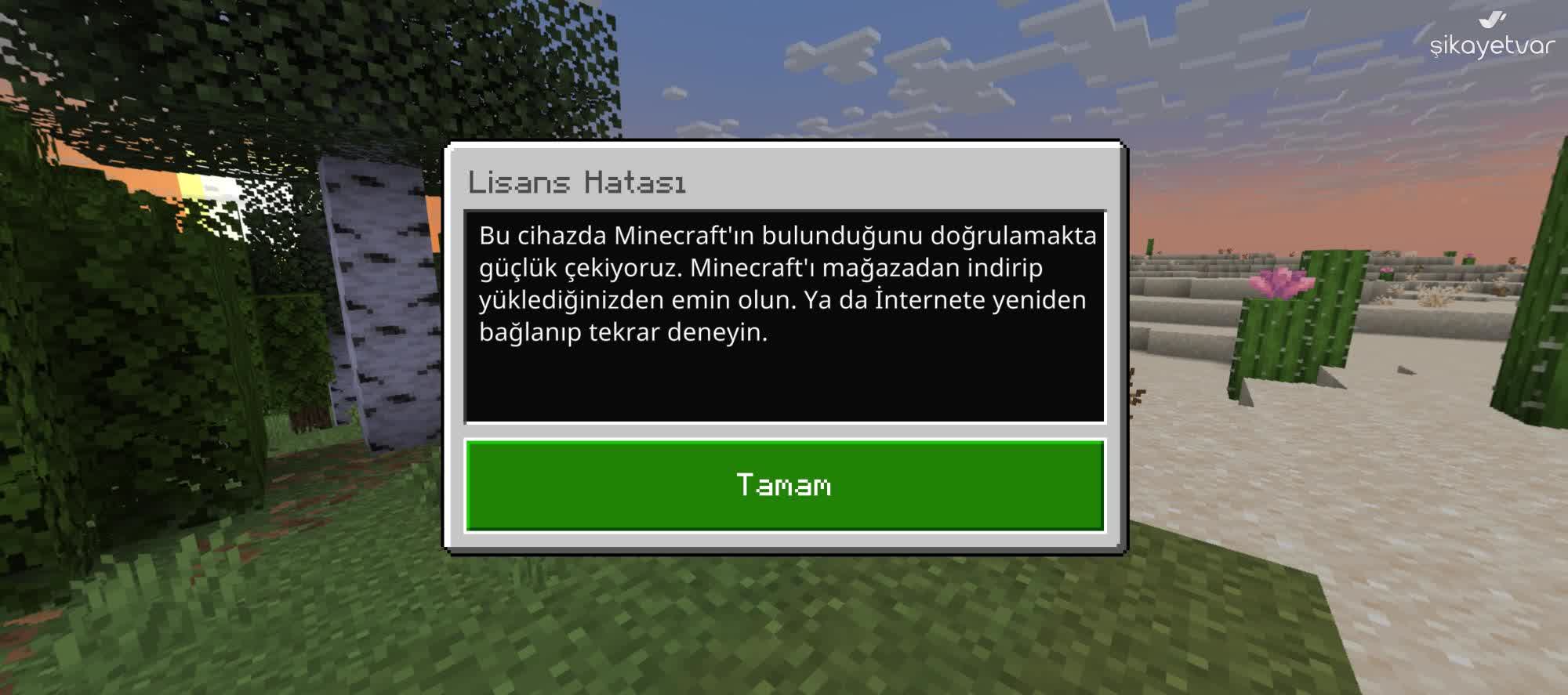 Minecraft.net Minecraft.net Satın Alınan Minecraft'ta Tekrarlayan Lisans Hatası ...