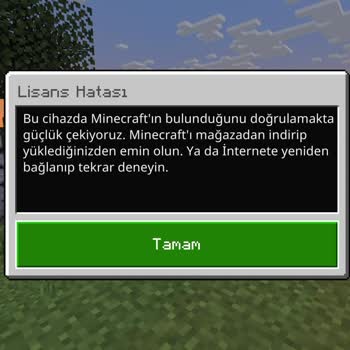 Satın Alınan Minecraft'ta Tekrarlayan Lisans Hatası Mağduriyeti