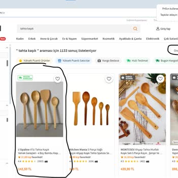 Trendyol Arama Motorunda Kaybolan İlanıma Acil Çözüm Bekliyorum