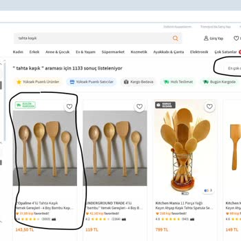 Trendyol Arama Motorunda Kaybolan İlanıma Acil Çözüm Bekliyorum