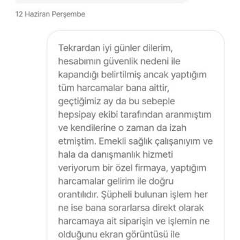 Hiçbir Gerekçe Olmadan Hesabım Kapandı, Açıklama Bekliyorum!